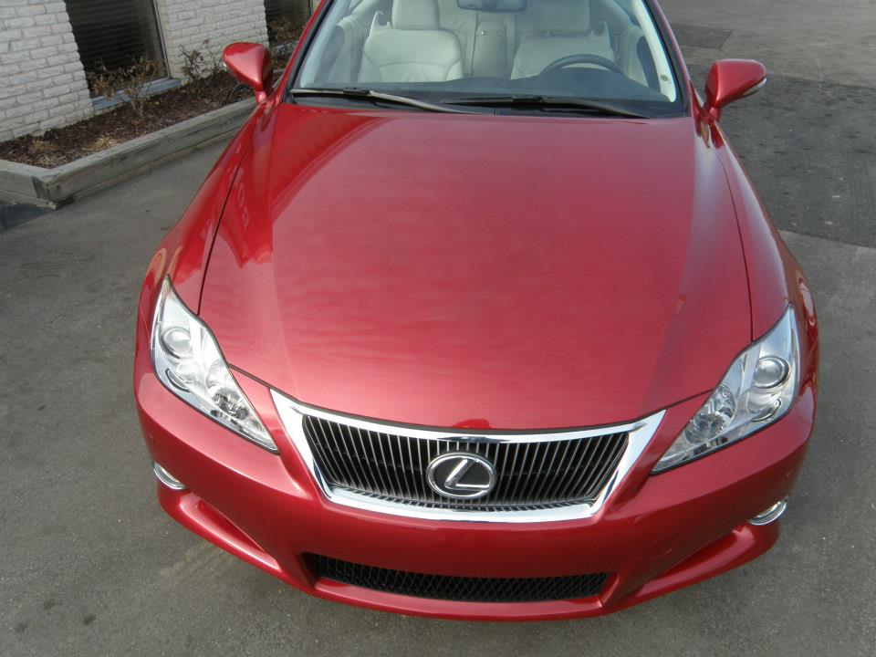 Dent-Less Red Car Front View — Grand Rapids, MI — Bobs Collision Service