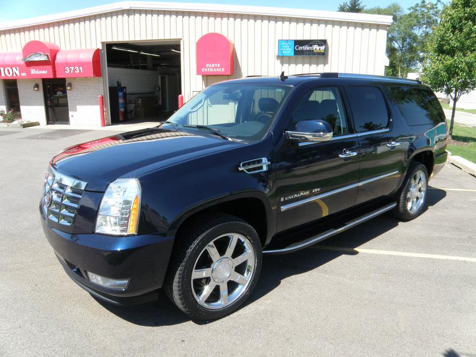 After Repairing Black Car — Grand Rapids, MI — Bobs Collision Service