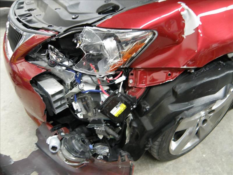 Crashed Car Headlight — Grand Rapids, MI — Bobs Collision Service