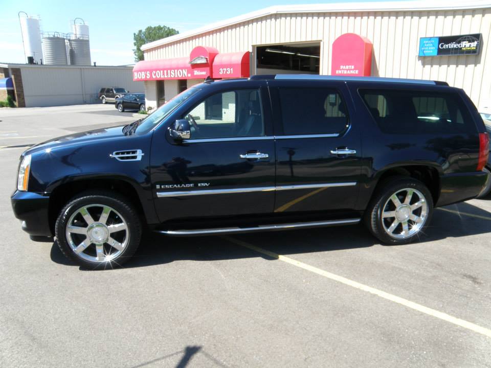 Repaired Black Car — Grand Rapids, MI — Bobs Collision Service