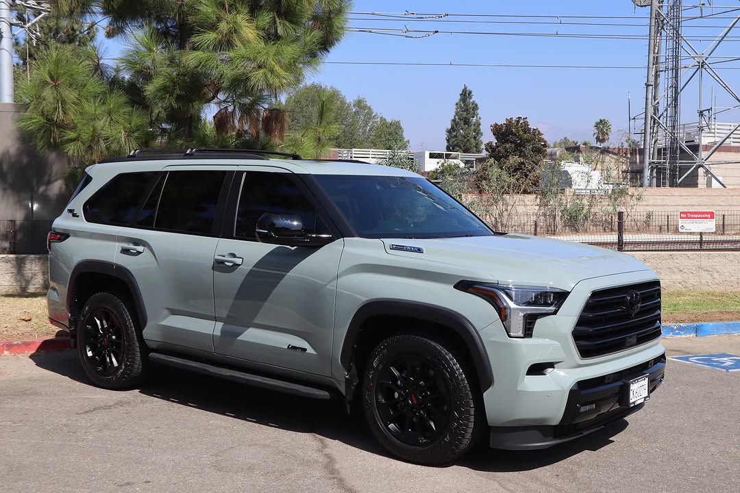 vehicle with window tinting parked under the sun