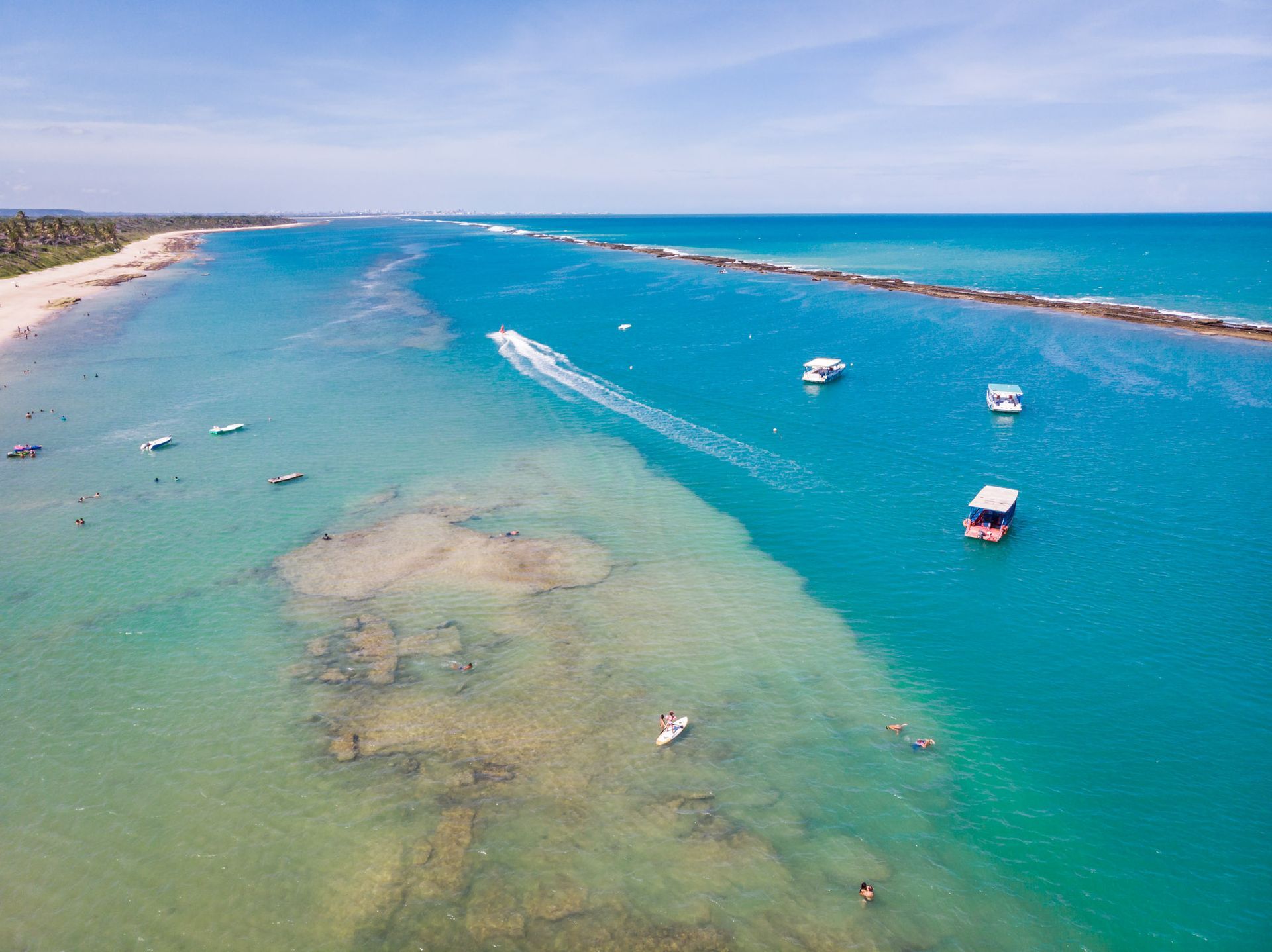 Vísta aérea da Praia do Francês