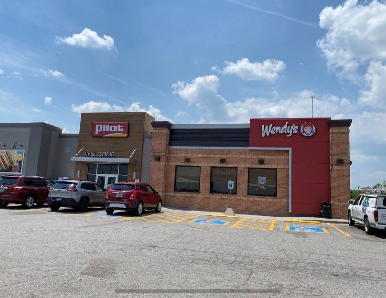 Wendy's commercial building — Georgetown, IN — ARC Roofing LLC