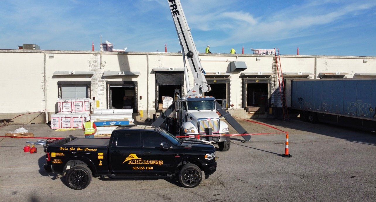 Commercial roofing work — Georgetown, IN — ARC Roofing LLC