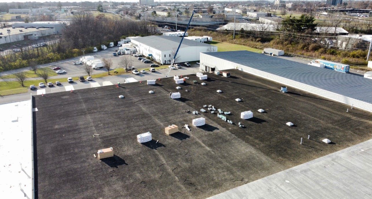 Wide commercial roof — Georgetown, IN — ARC Roofing LLC
