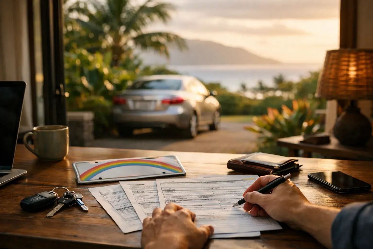 Documents Required to Register a Vehicle in Hawaii