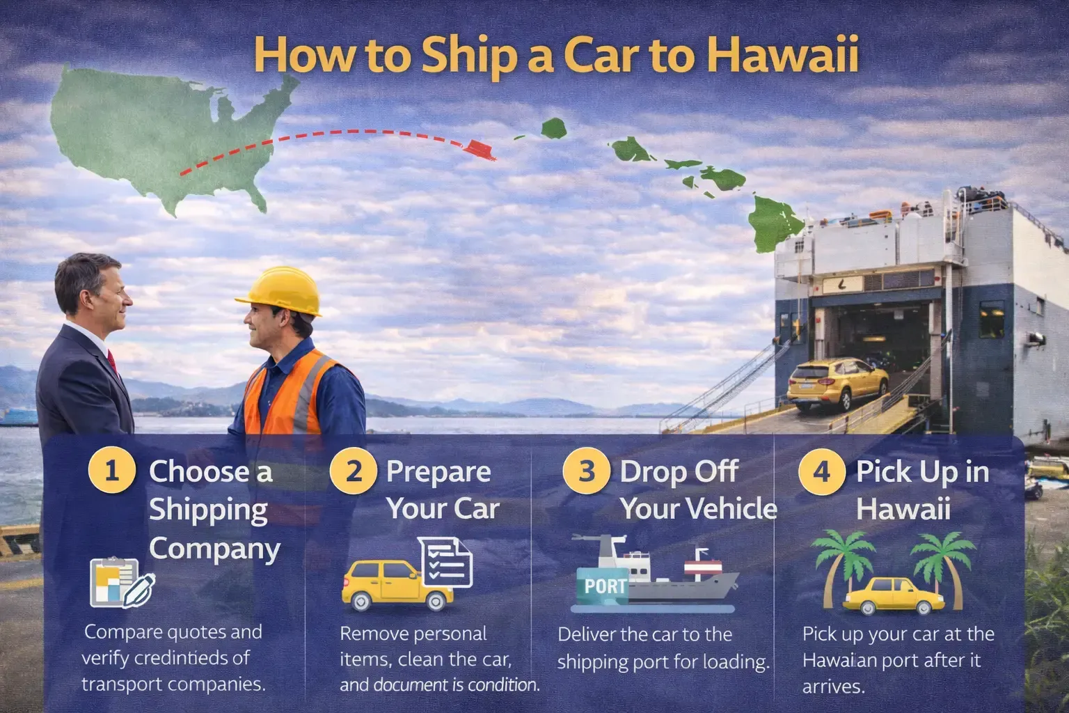 How to Ship a Car to Hawaii
