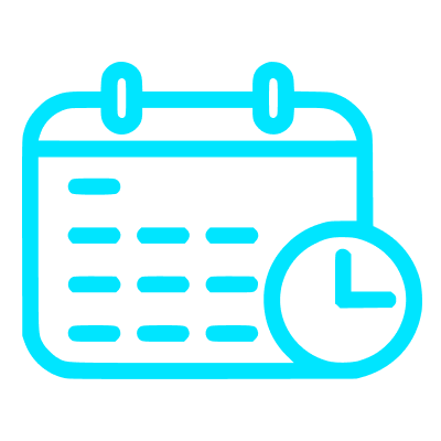 Blue-glowing virtual reality headset with a finger pressing a button and arrows indicating adjustment.