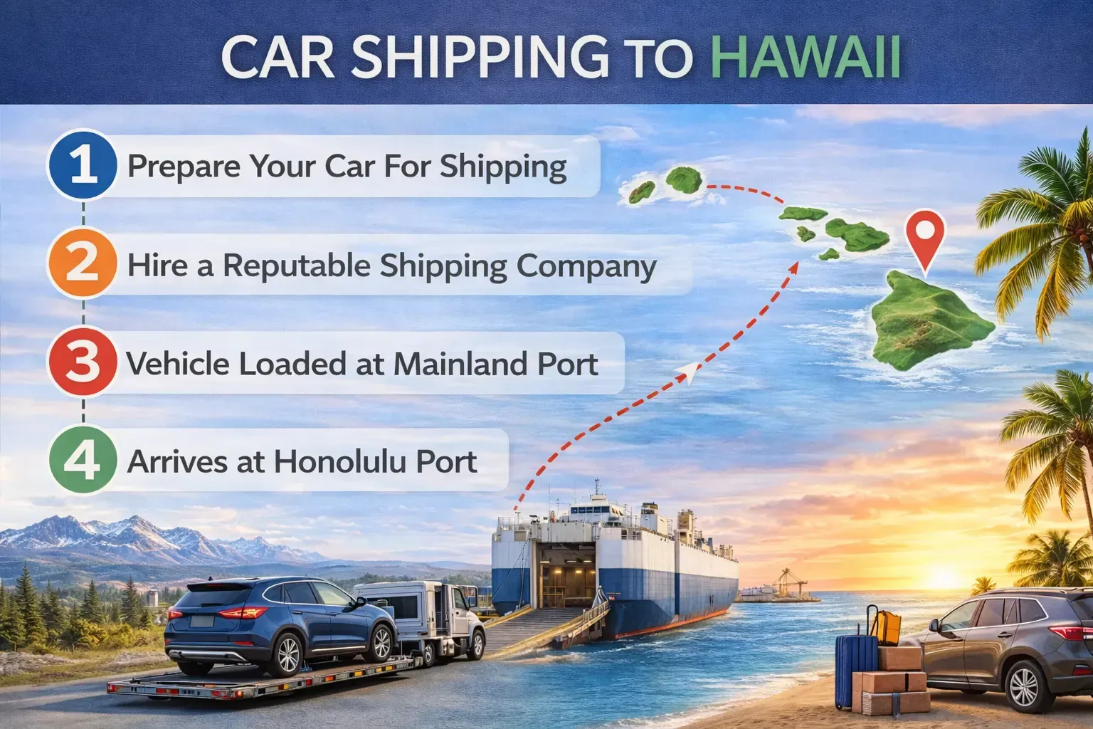 How Much To Ship A Car From Alaska To Hawaii
