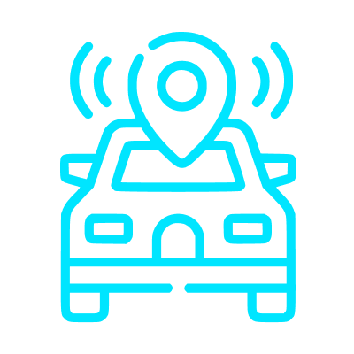 Blue graphic with a downward-pointing triangle, a square with a circle inside, and an exclamation mark in a circle.