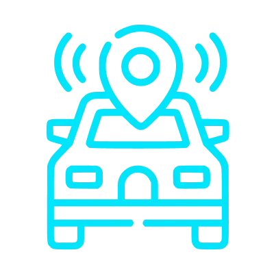 Blue graphic with a downward-pointing triangle, a square with a circle inside, and an exclamation mark in a circle.