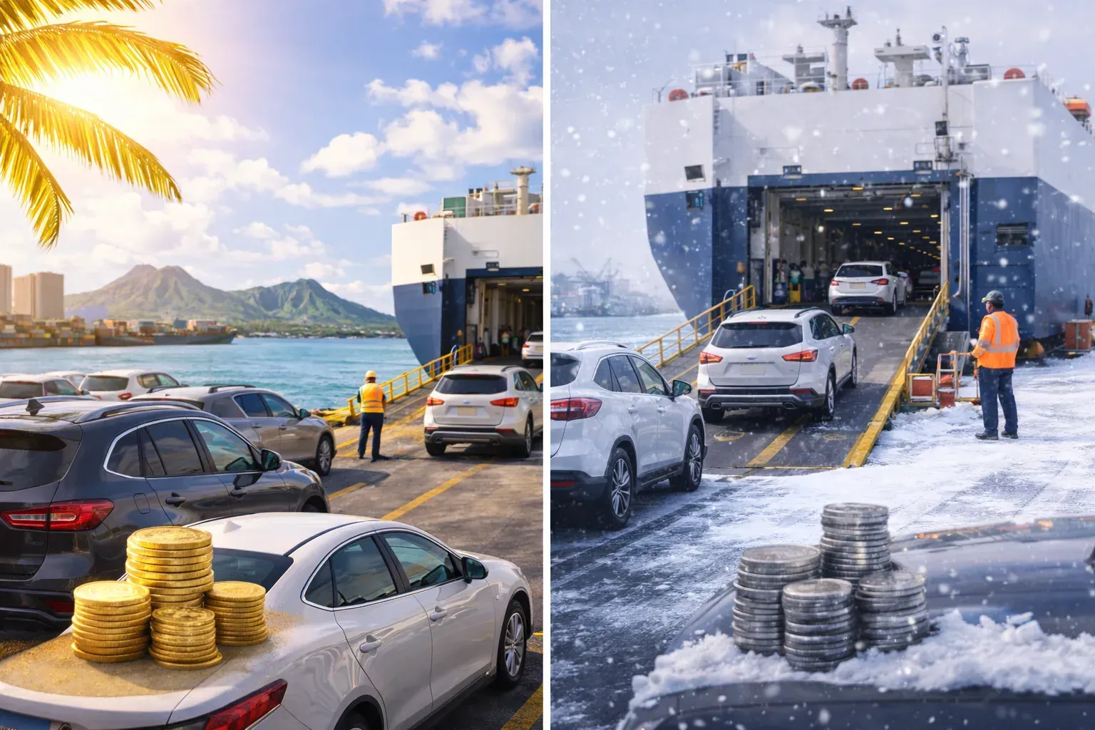 Why Does Ship Car to Hawaii Cost Change by Season?