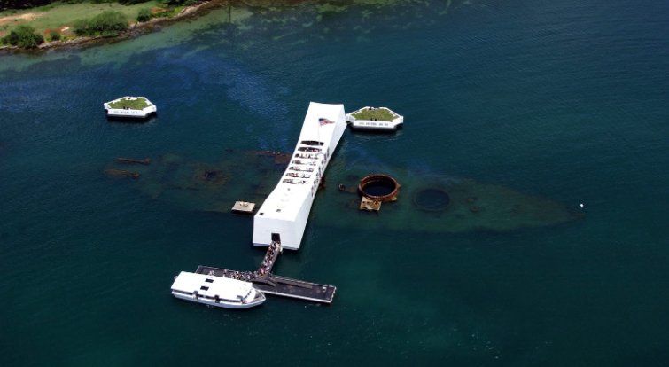 Pearl Harbor and USS Arizona Memorial