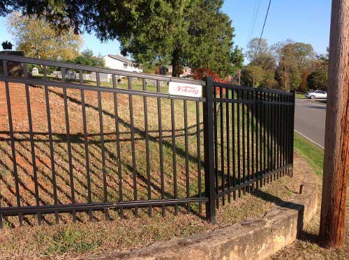 Black Aluminum Fence — Vinton, VA — Viking Fence Company Inc.