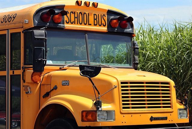 Yellow school bus representing back-to-school season and Colorado parental leave rights.