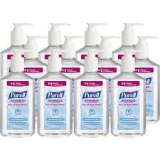 Purell advanced hand sanitizer 8 fl oz bottles pack of 12