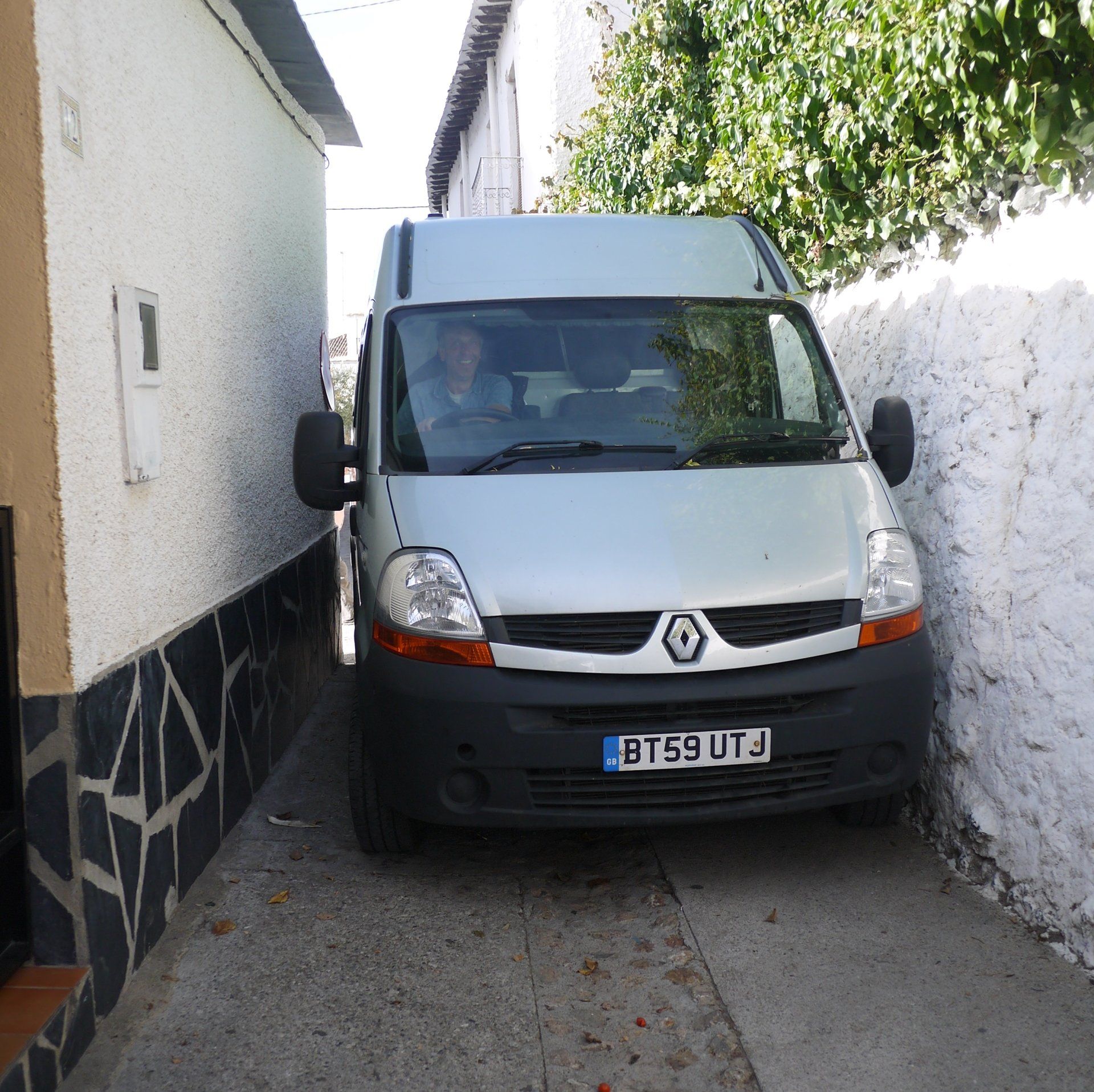 Campervan Conversion Renault Master Dringing in Spain