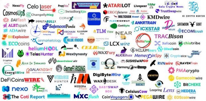 crypto logos