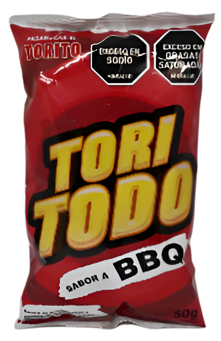 Una bolsa de tori todo chips con sabor a barbacoa