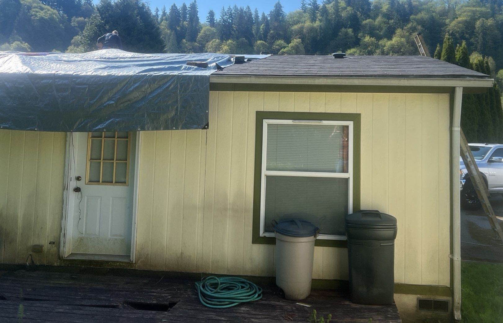 Before Roof in Renton