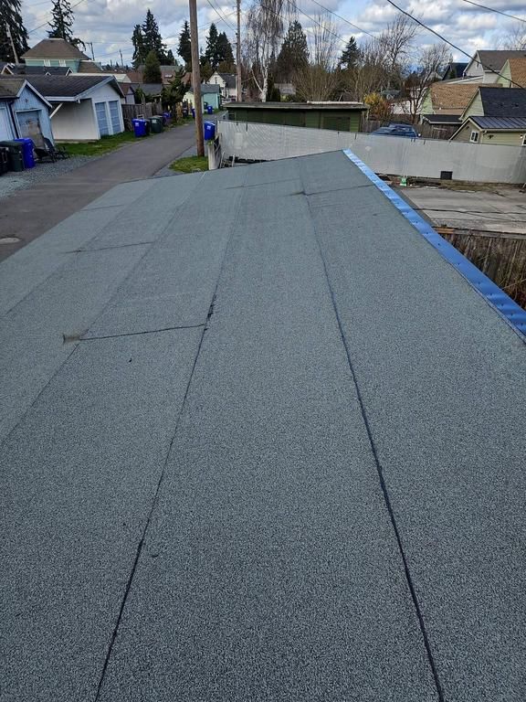 After pictures Roof in Everett