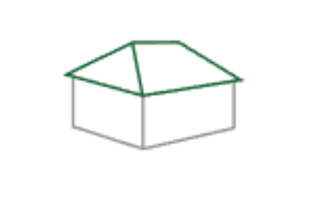 Hip roof