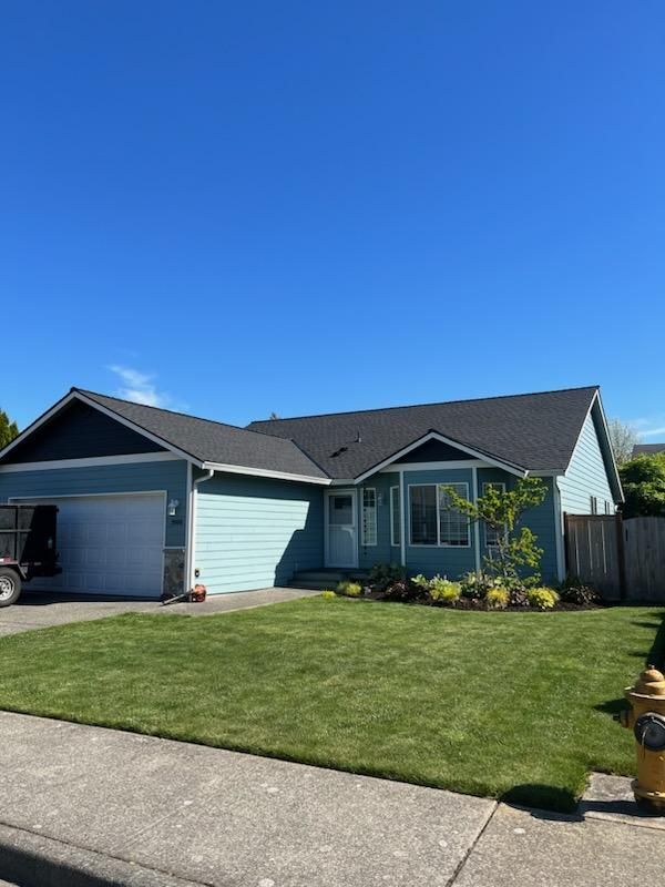 GAF-certified asphalt shingle roof replacement for a family home