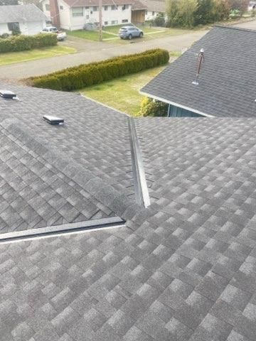 GAF-certified asphalt shingle roof replacement for a family home