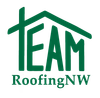 Team Roofing NW logo showcasing roofing expertise and quality service