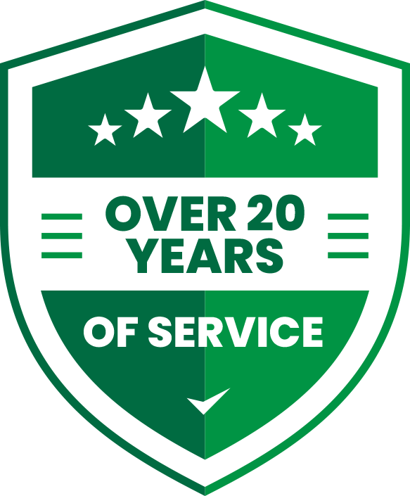 20 Years of Service