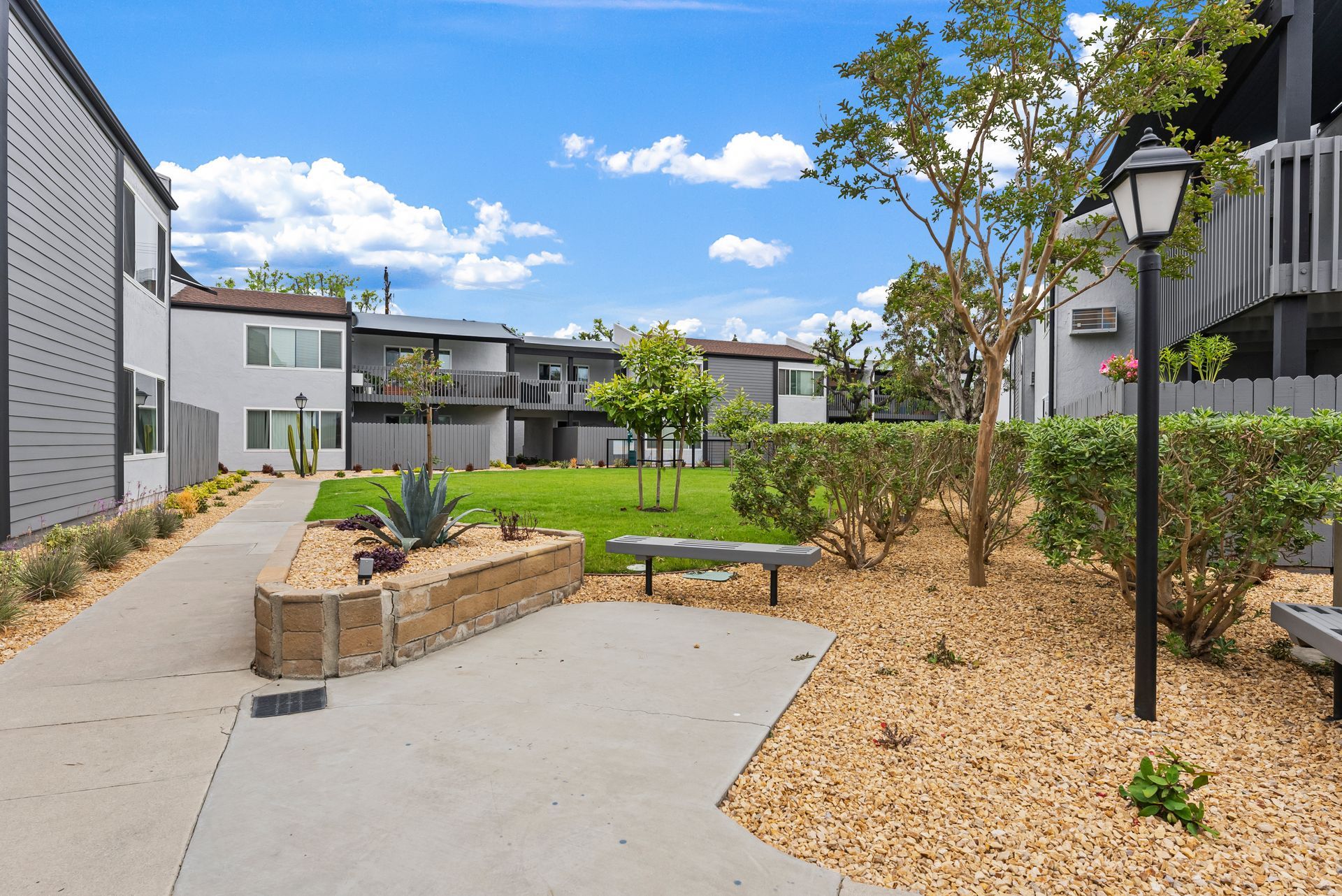 Exterior photo of The Edward Apartments -Community