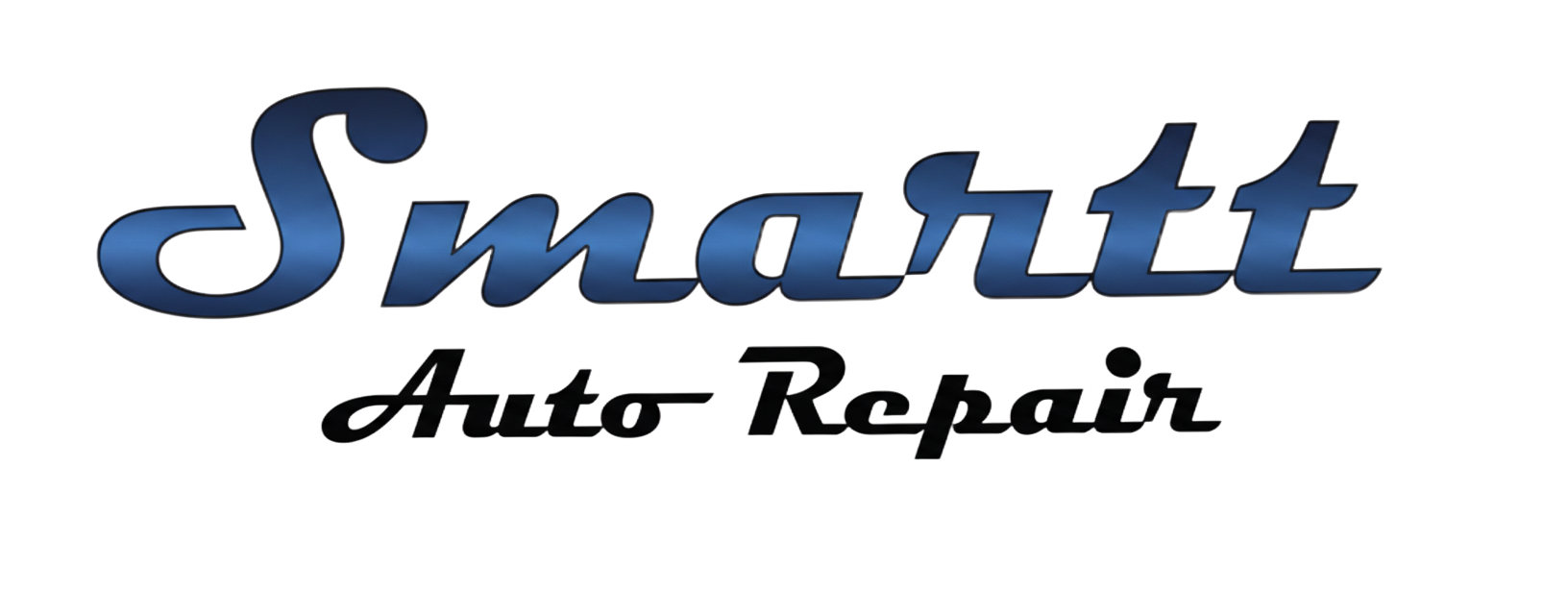 Smartt Auto Repair logo in blue and black text.