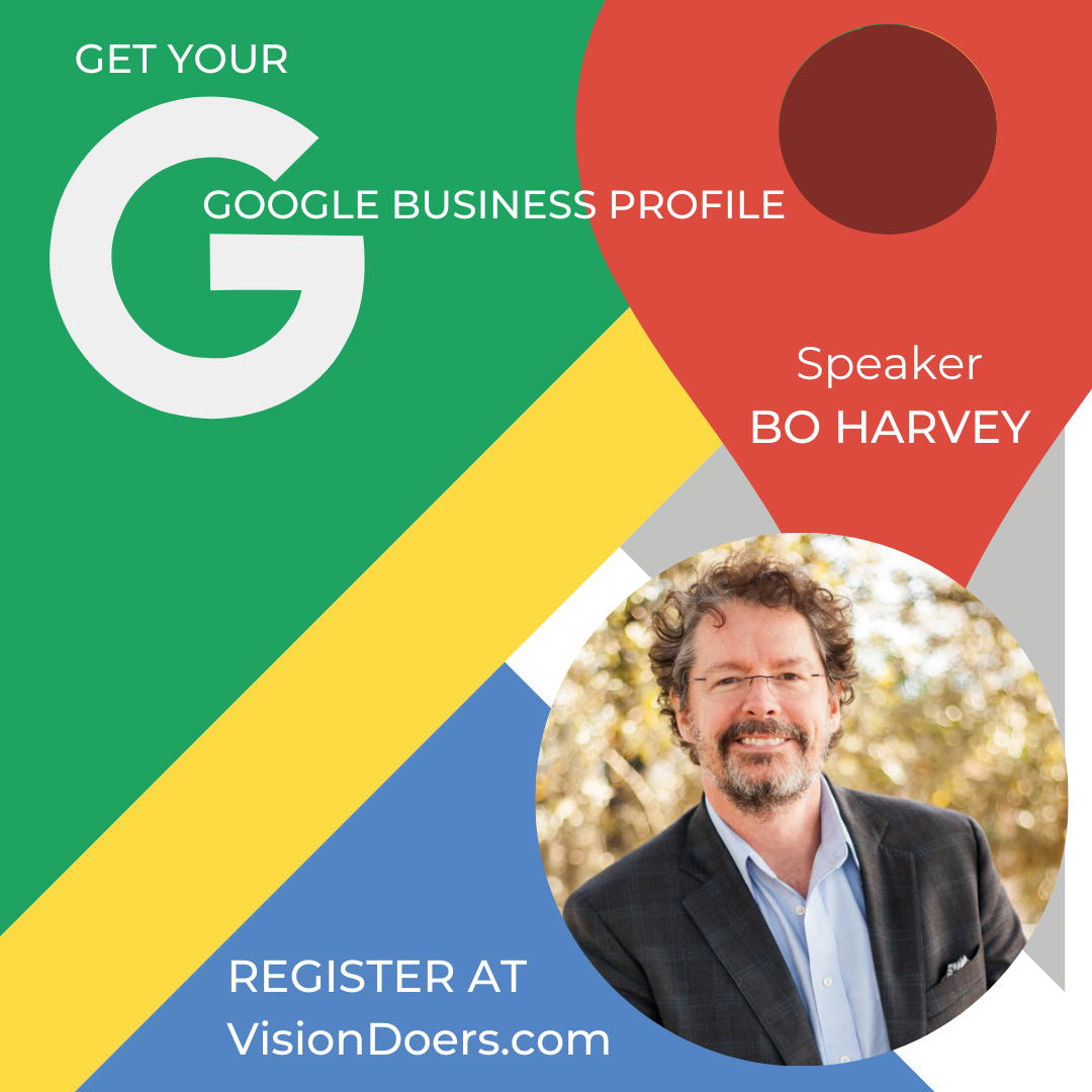 A google business profile for speaker bo harvey