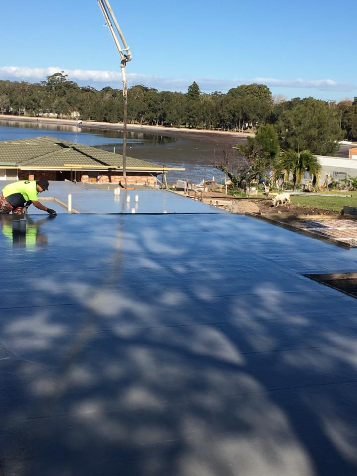 House Slab Work — Concreting Works in Port Stephens, NSW