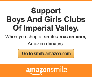 Boys and Girls Club of Imperial Valley Amazon Smile button