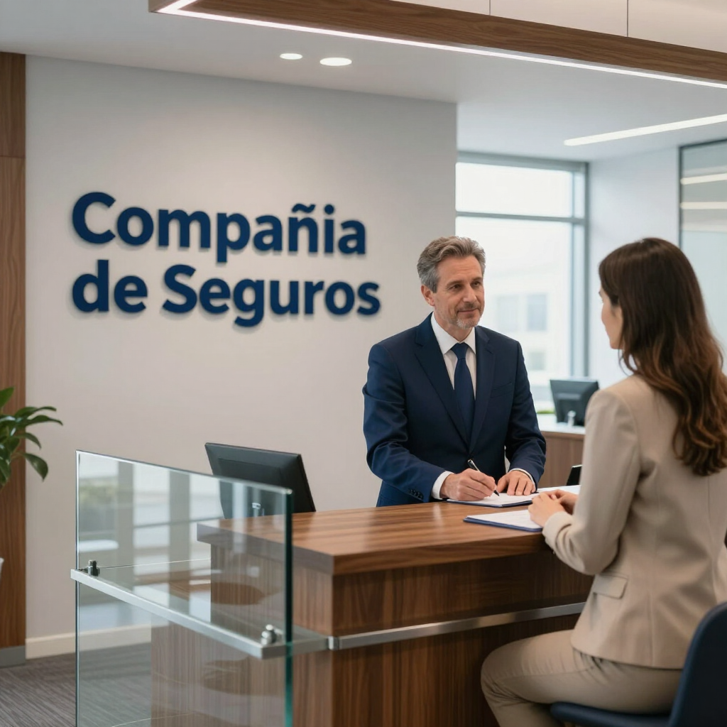 Manos enguantadas aplicando lámina tintada a la ventanilla azul de un coche en un garaje.