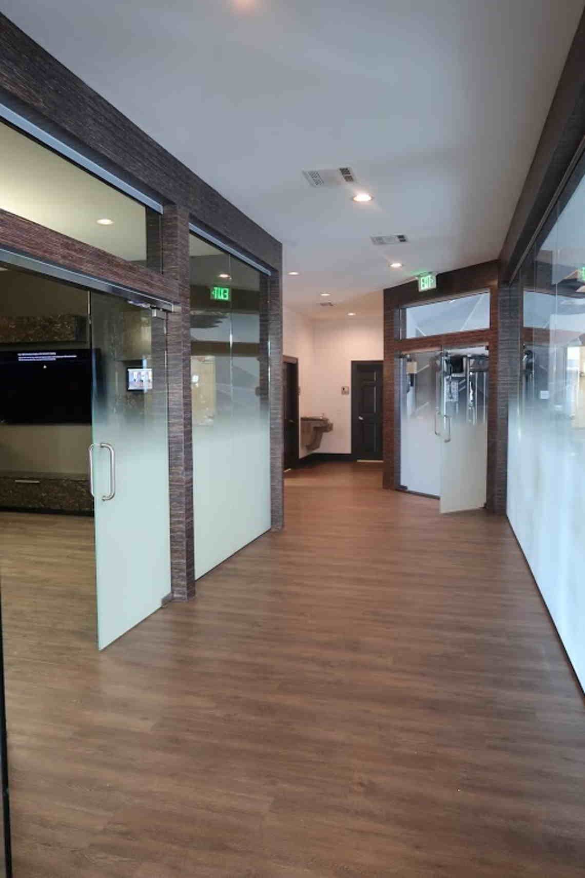 Glass shelf installation