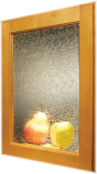 Gluechip pattern glass