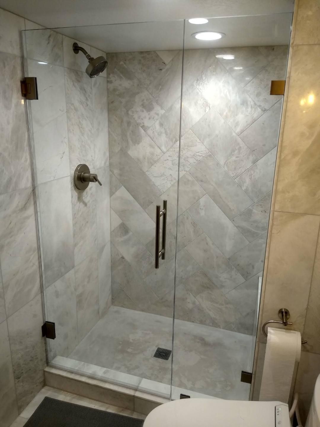 Premium shower enclosure installation