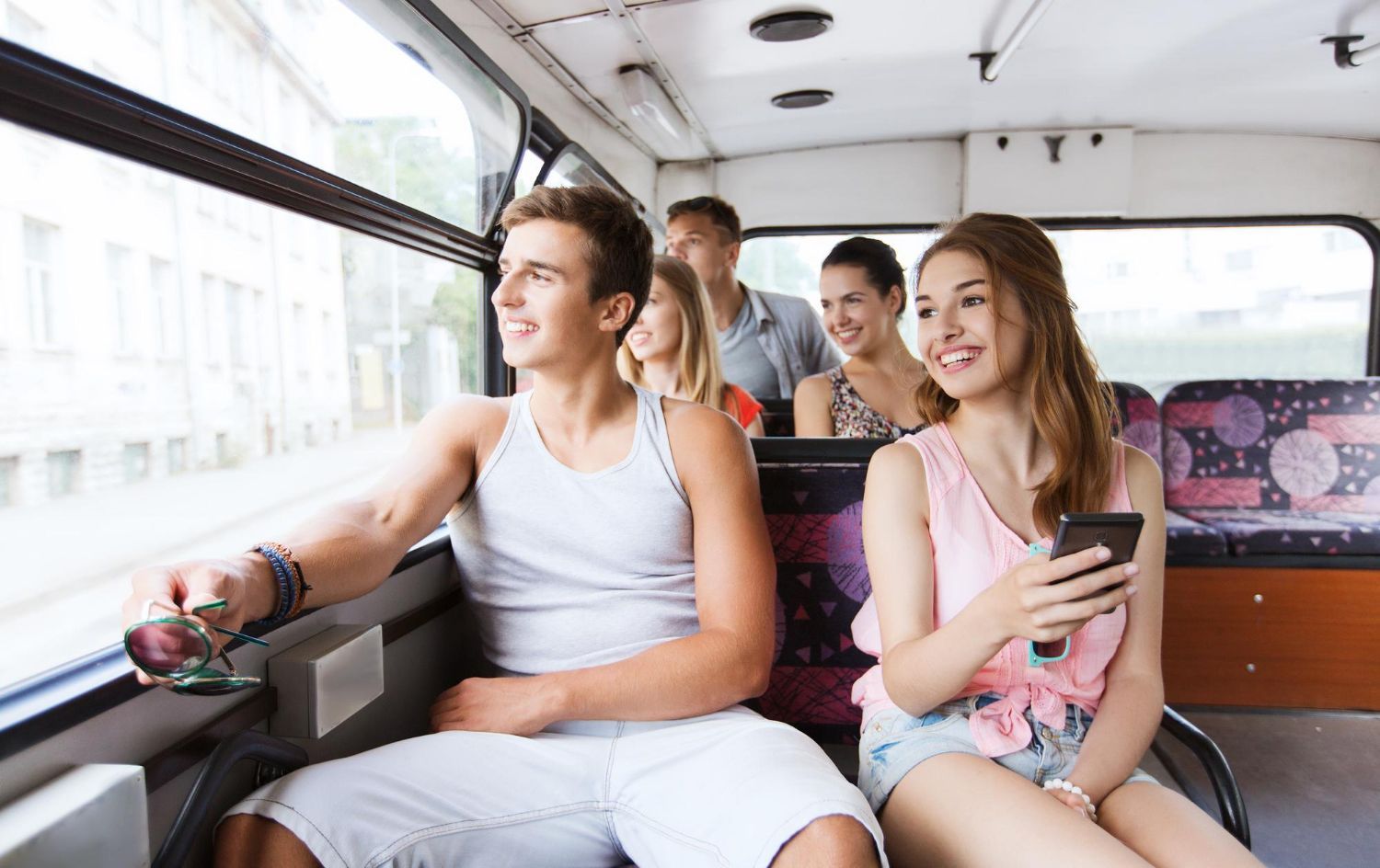 birthday party on a bus