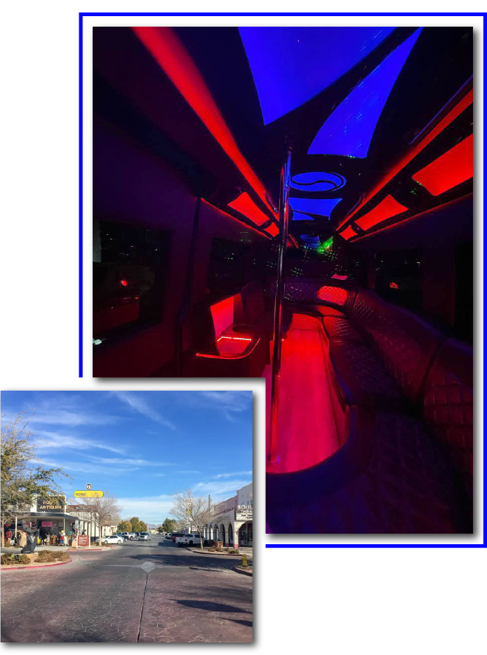 Boulder City, Nevada Party Bus Tours