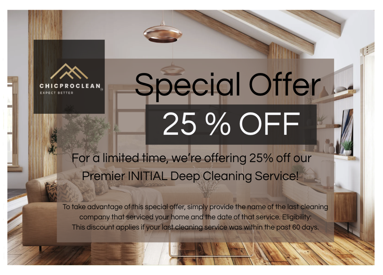 25% off special offer