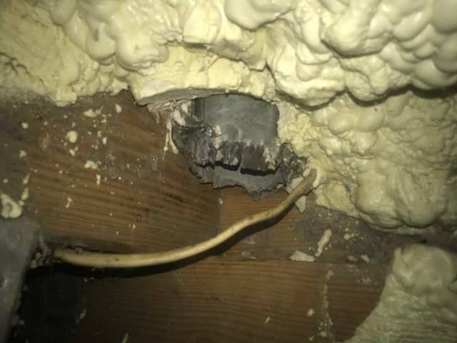 Broken Duct - Bluffton, SC - Ugly Duct Cleaning