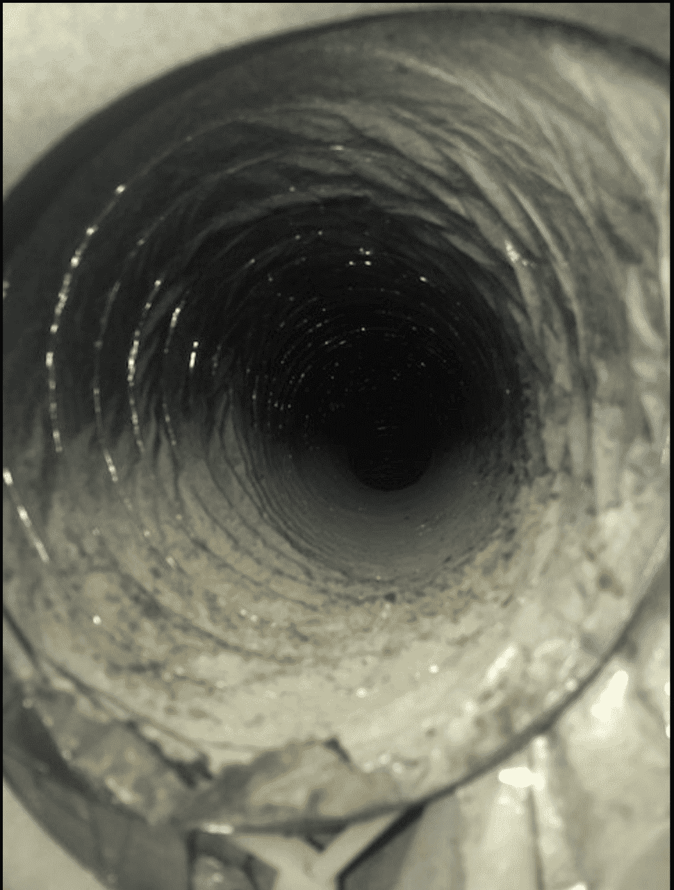 Before Duct - Bluffton, SC - Ugly Duct Cleaning