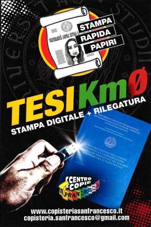 Stampa di tesi