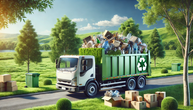 Eco-conscious junk haulers