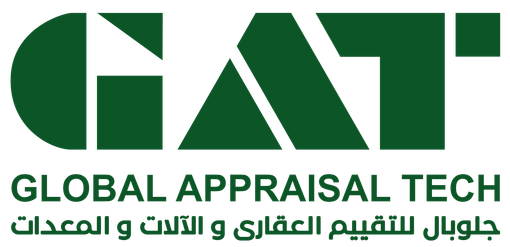 A green logo for a company called gat on a white background.