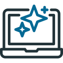 AI Search on a computer