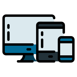 Presentation board with a blue and black strategy diagram.