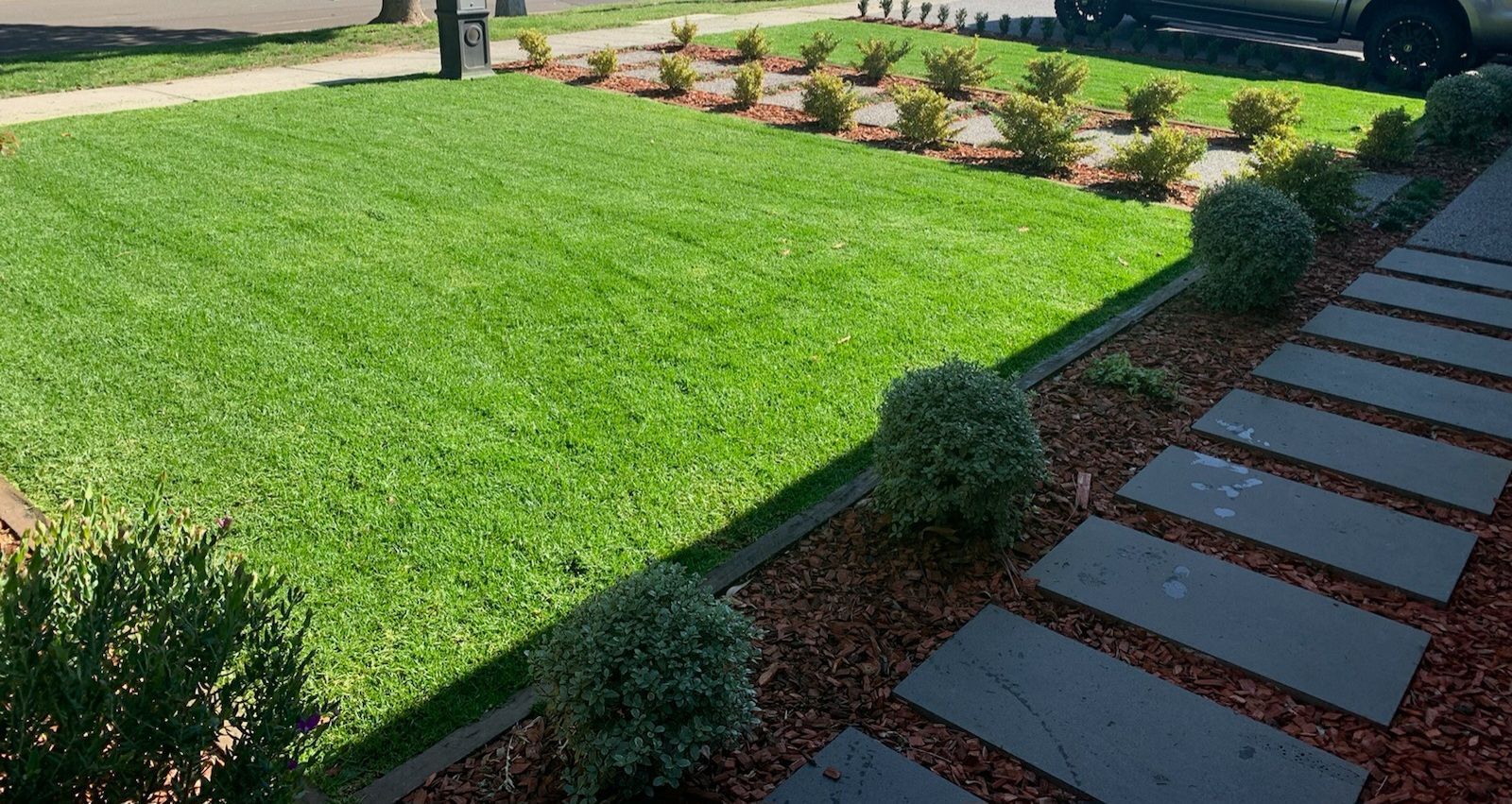 Empty Lawn — Dromana, VIC — I.S.M Concreting & Constructions